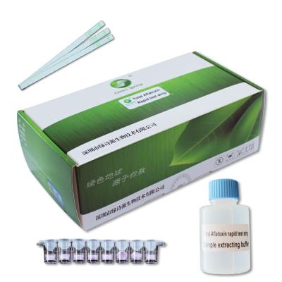 China Total Aflatoxin Food Safety Rapid Test Kit 96Tests/Kit For Grain And Feed for sale