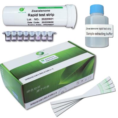 China Zearalenone Food Safety Rapid Test Kit 96Tests/Kit For Corn Feed Grain for sale