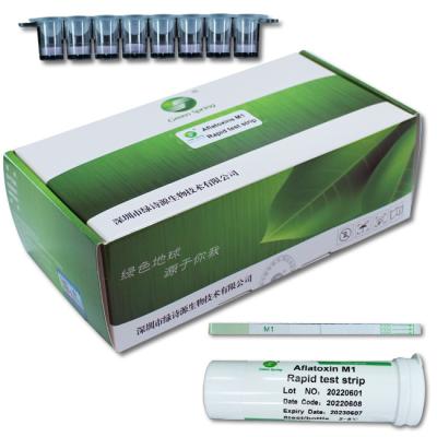 China Aflatoxin M1 Food Safety Rapid Test Kit 96 Tests/Kit For Milk for sale