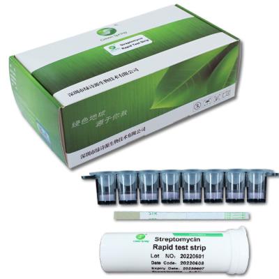 China Streptomycin Food Safety Rapid Test Kit 5min 96 Tests/Kit For Fresh Milk Powder for sale