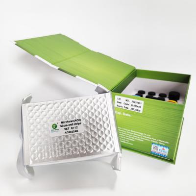 China Nitrofuran AOZ Elisa Diagnostic Kits Rapid Test Kit For Fish 96 Wells/Kit Sensitivity 0.01 for sale