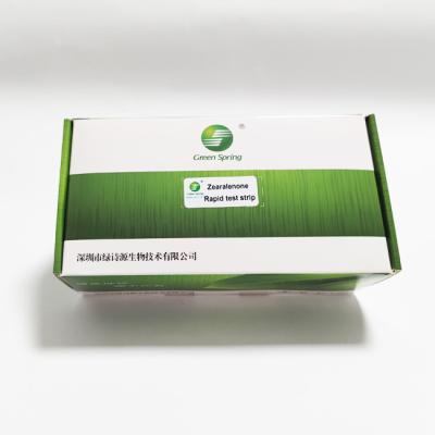 China Zearalenone Toxin Rapid Mycotoxin Testing Kits 10min For Corn Wheat 1500pbb for sale
