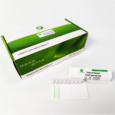 China Tylosin Tilmicosin Combo Milk Test Kit Rapid Test Strip 96 Tests/Kit for sale