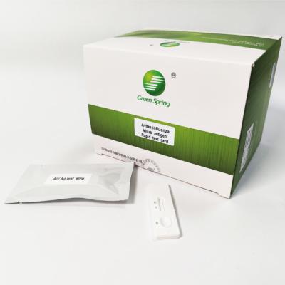 China Cloaca Antigen Avian Influenza Rapid Test Kit 50 Tests/Kit ISO9001 for sale