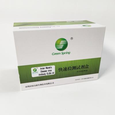 China 0.5ul Avian Marek'S Avian Influenza Test Kit Rapid Antibody ELISA Kit For Poultry 96 Wells/Kit for sale