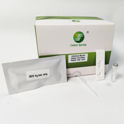 China 10min Infectious Bursal Disease (IBD) Avian Influenza Rapid Test Kit Antigen Elisa 50 Tests/Kit for sale
