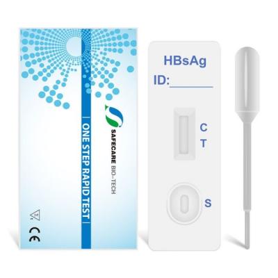 China 10 Minutes Hepatitis B Test Strip Infectious Disease Test For HbsAg for sale