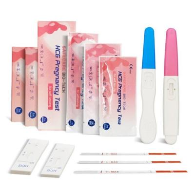 China Rapid Hcg Pregnancy Urine Test Kit , Urine Pregnancy Test Strip 40 Tests/Kit for sale