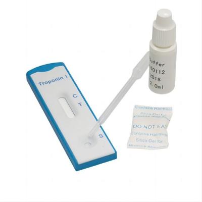 China Troponin I Creatine Kinase-MB Myoglobin Cardiac Marker Test Kit 40 Tests/Kit for sale
