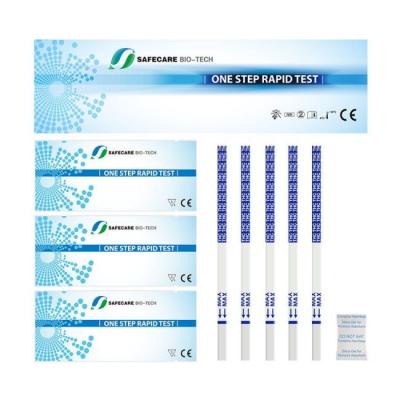China One Step Marijuana THC Urine Drugs Single Rapid Test Strip 50Tests/Kit for sale