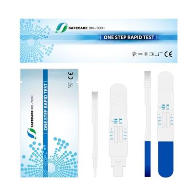China Saliva Drug Test Dip Card , Oral COC MET BZO THC OPI AMP Drug Saliva Test Kit for sale