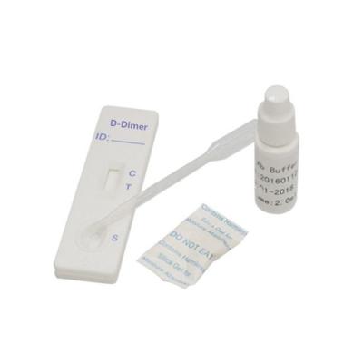 China Ce Iso Manual D-Dimer Whole Blood Plasma Serum Rapid Test Device 40 Tests/Kit for sale