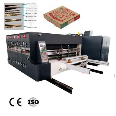 China PLC Control Corrugated Carton Box Making Machine Flexo Printer Slotter Die Cutter for sale
