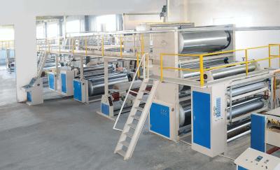 China Automatic Paperboard Making Single Facer Corrugated Machine for sale