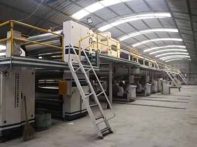 China 380V Cardboard Carton Production Line For Double Wall 3 5 7 Layer Corrugated Box for sale