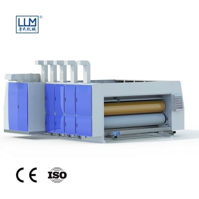 China ISO Corrugated Box Printing Machine , Printing Slotting Die Cutting Machine for sale