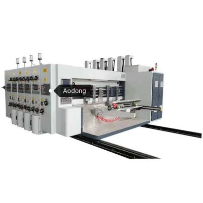 China Smooth Operation Corrugated Box Production Line Pizza Box Printing Machine for sale