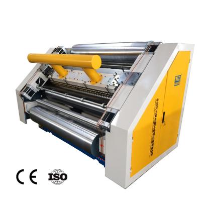 China Vacuum Adsorption Fingerless Single Facer Machine For Corrugated Carton for sale
