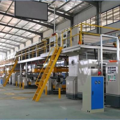 Chine 380V 50HZ usine ondulée automatique de boîte de 3 plis pour la fabrication de carton à vendre
