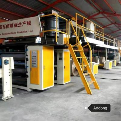 China Multicolor 3 Ply Automatic Corrugated Box Plant For Paperboard for sale