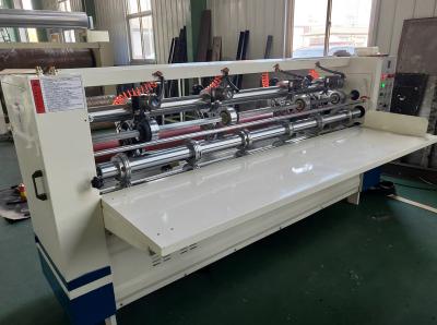 China Rotary Thin Blade Slitter Scorer Machine Cardboard Creasing Machine for sale
