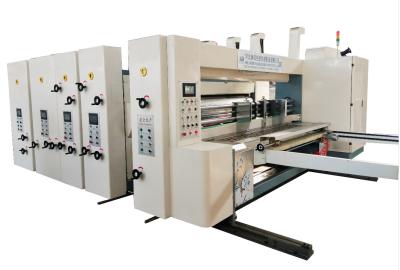 China Halb automatische Pappschachtel-Druckmaschine, Flexo-Druckmaschine für Karton zu verkaufen