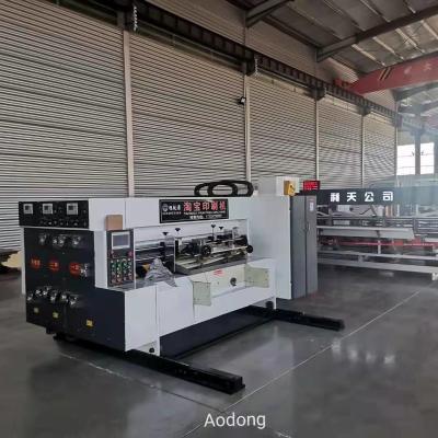 China 37.5KW Corrugated Box Equipment , Rotary Die Cutting Machine For Corrugated for sale