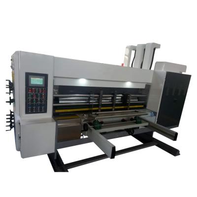 China Cardboard Flexo Printing And Die Cutting Machine Low Noise for sale