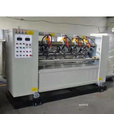 China Continuous Thin Blade Slitter Scorer Machine Adjust Scoring Distance Type for sale