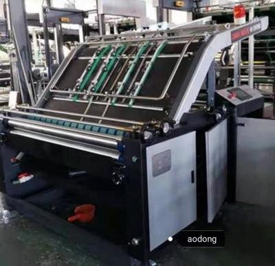 Китай Semi автоматический ламинатор каннелюры, скорость дизайна машины для производства бумажных ламинатов 100pcs/Min Paperboard продается