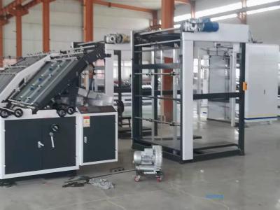 Китай Электрическая управляемая автоматическая машина для производства бумажных ламинатов каннелюры 7kw продается