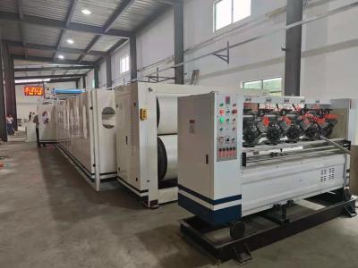 China 5 Layer 1800mm 380V Corrugated Board Production Line for sale