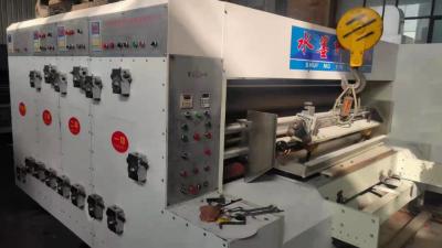 China 440V Servo Pressureless Carton Printer Machine Leading Edge Paper Feeding System for sale