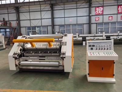 China Cardboard Carton Box Making 1400mm Single Face Paper Corrugation Machine 100m/Min for sale