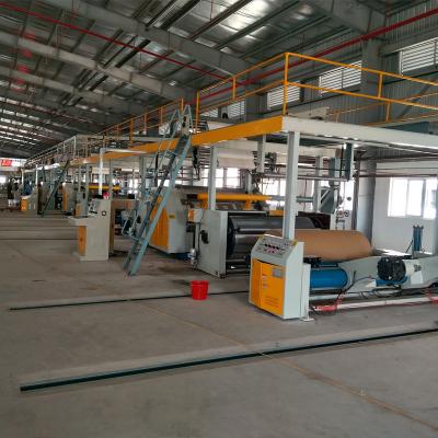 China 3ply corrugated carton box making machine production plant for sale