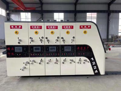 China High Speed 1600mm Carton Printing Slotting Machine Making Corrugated Box for sale