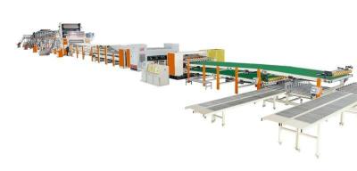 China 220V CE Corrugated Carton Box Making Machine / Production Line for sale
