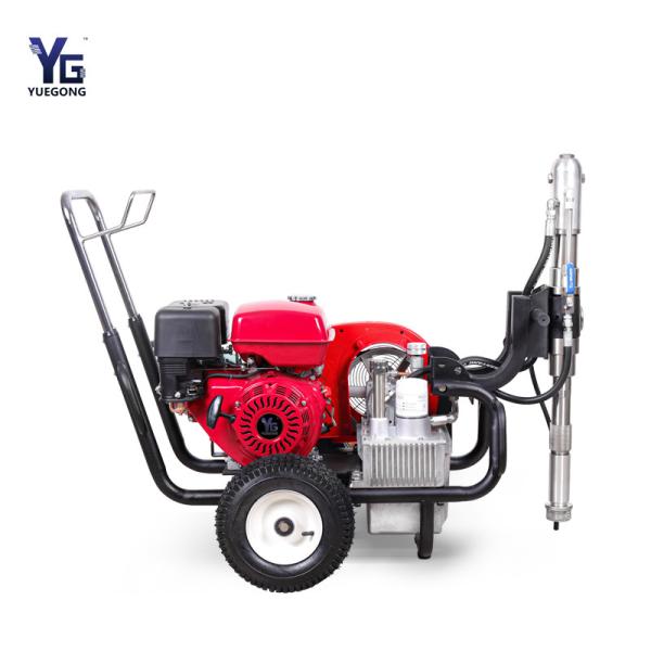 Quality Water Based Waterproof Coat Airless Putty Spray Machine 10HP Gasoline Driven for sale