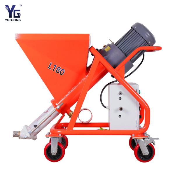 Quality YG L180 380V Fireproof Mortar Spraying Machine With 50L Hopper Capacity for sale