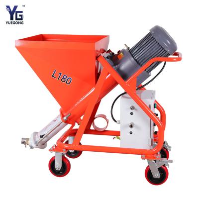 China YG L180 380V Fireproof Mortar Spraying Machine With 50L Hopper Capacity for sale