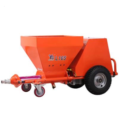 Chine Machine de pulvérisation de mortier de ciment ignifuge 12L/min Pulvérisateur de peinture murale extérieure à vendre