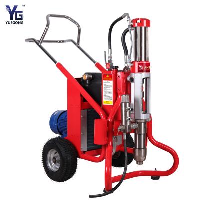 China Gasoline Electric Dual Water Based Waterproof Coating Spray Putty Machine 285 BAR for sale