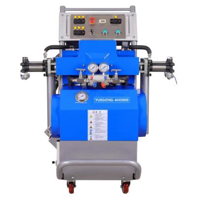 China AH5000 Equipo de pulverización de poliurea de poliurea hidráulica máquina de aislamiento de espuma de pulverización 22kw en venta