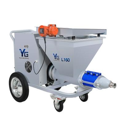 China Electric Thick Fire Retardant Cement Mortar Sprayer For Steel Structure Conveying 15M for sale