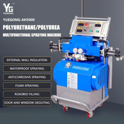 China 380v impermeabilización de poliurea PU máquina de pulverización 22kw equipo de aislamiento de espuma de pulverización en venta