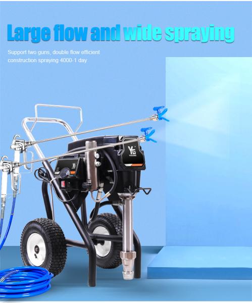 Quality Digital Display Roof Wall Floor Protective Coating Paint Spray Machine Anti for sale