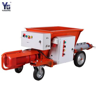China Construction Industrial Screw Type  Cement Mortar Spray Machine 380V 40 Bar Pressure for sale