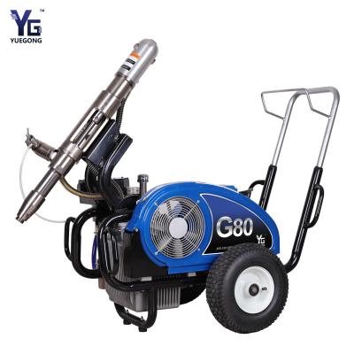 China G80 High Pressure Polyurethane Spray Machine 500kg Waterproof Epoxy Paint Sprayer for sale
