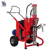 Quality Diesel Gas Cement Mortar Spray Machine 380V 50L/Min Electric Heavy Duty Paint for sale