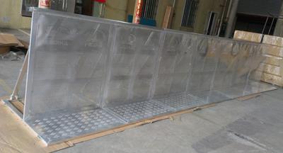 China Outdoor Concert Folding Aluminum Crowd Control Barrier / Barricade System for sale